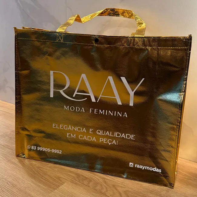 Bolsa TNT Metalizada